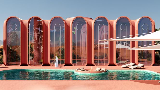 Oasis House zaprojektowany przez Robert Majkut Design