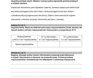 Matura 2024: chemia rozszerzona w formule 2015 - arkusze CKE i sugerowane odpowiedzi