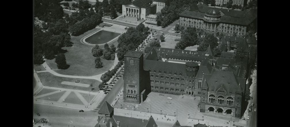 Poznań z lotu ptaka | 1958-1964 | Ze zb. Piotra Morsznera