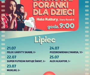 Bajkowe Poranki ruszą już niebawem w Łomży. Co można będzie obejrzeć?