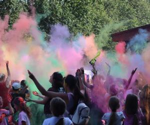 Zakończenie wakacji z Holi Święto Kolorów na Słonecznym Wrotkowie w Lublinie