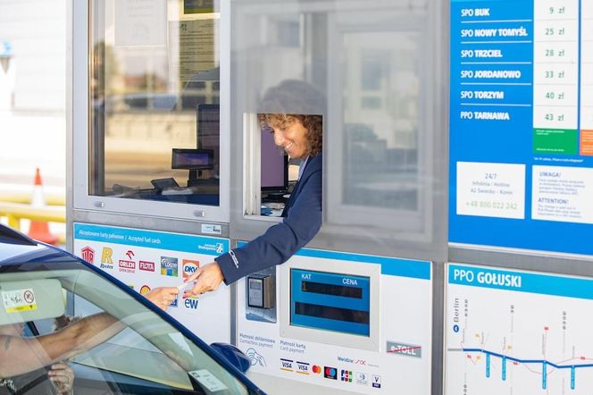 Autostrada Wielkopolska pobiera opłaty na odcinku między Nowym Tomyślem i Koninem