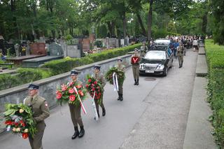 Pogrzeb Emila Karewicza - cmentarz