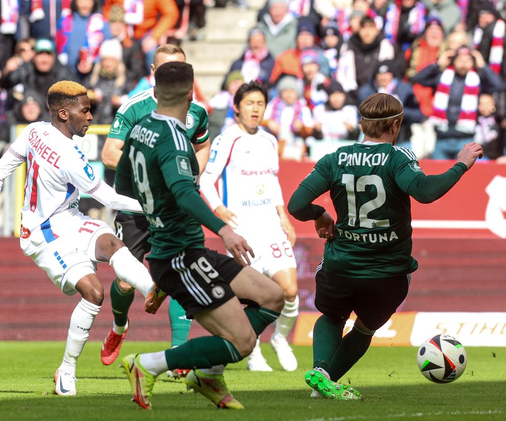 Górnik Zabrze podjął u siebie Legię Warszawę