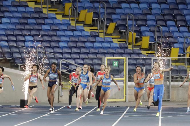 Zawody lekkoatletyczne w Chorzowie