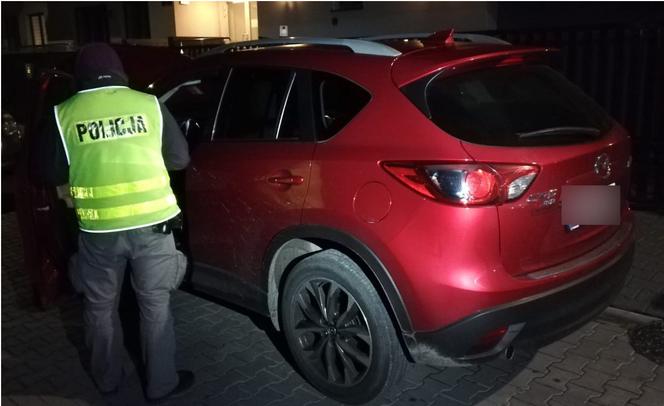 Mazda odzyskana od złodziei