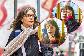 Posłanka Jachira robiła się na bóstwo w tramwaju. Podkład, szminka i tusz do rzęs w akcji! [FOTO]