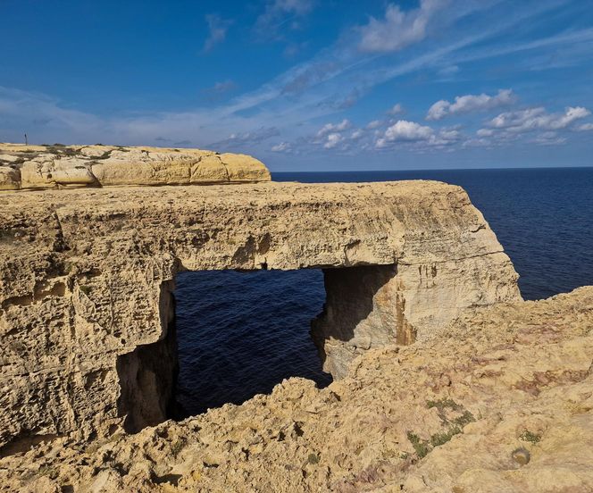 Most skalny Wied il-Mielaħ Window