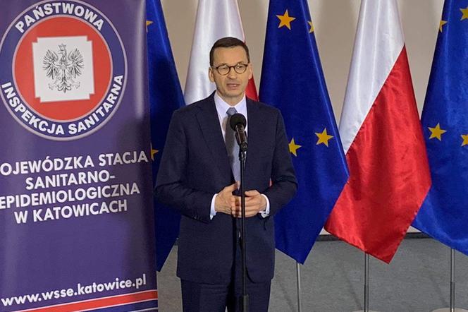 Premier Morawiecki w Katowicach o koronawirusie: Jesteśmy przygotowani, bez paniki