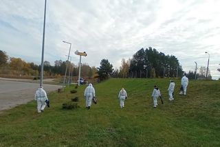 Nieznani sprawcy wysadzili bankomat w Olsztynie. Trwa ustalanie okoliczności zdarzenia [ZDJĘCIA]