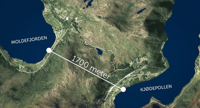 Wizualizacja tunelu dla statków w Norwegii 