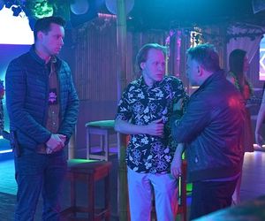 Pierwsza miłość, odcinek 4014: Hubert (Rafał Szałajko), Piotrek (Michał Mikołajczak)