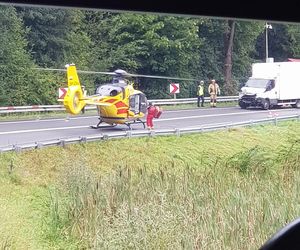 Tragiczny wypadek na DK75 w Witowicach Dolnych