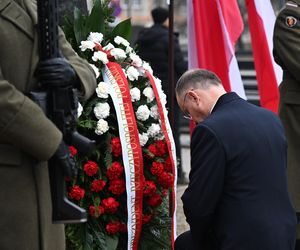 Prezydent złożył wieńce przed pomnikiem