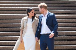 księżna Meghan Markle w ciąży i książę Harry w Australii
