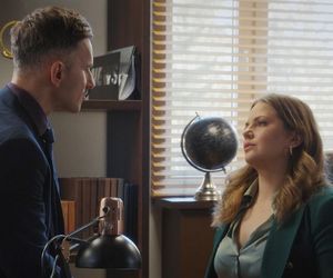 M jak miłość, odcinek 1868: Anita (Melania Grzesiewicz), Kamil (Marcin Bosak)