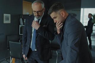 M jak miłość odc. 1742. Adam Werner (Jacek Kopczyński), Kamil (Marcin Bosak)