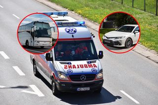 Trzy kobiety wjechały pod autobus! 27-latka nie żyje. Fatalny wypadek na DK5 [AKTUALIZACJA]