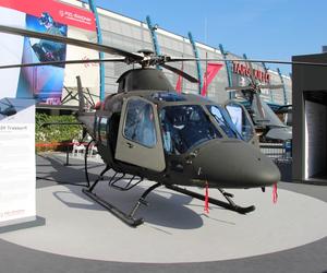 Lekki śmigłowiec AW109  na MSPO 2024