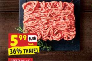 Mięso mielone z łopatki wieprzowej i wołowiny 5,99 zł