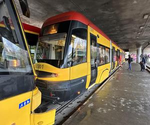 Zderzenie tramwajów na Moście Gdańskim w Warszawie