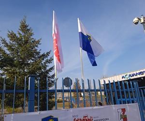 Protest pracowników wodno-kanalizacyjnych w Aquanet