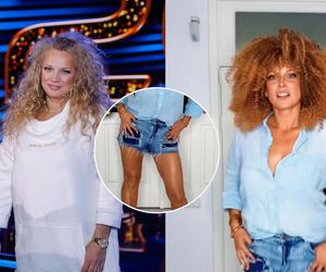 Coraz chudsza Joanna Liszowska. Fani przecierają oczy ze zdumienia. 46-letnia gwiazda założyła wyjątkowo kuse szorty!