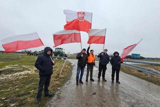 Protest rolników z Podkarpacia w Przeworsku