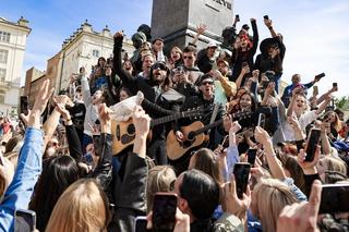 Jared Leto na Rynku Głównym w Krakowie