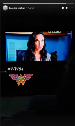 Karolina Małysz oglądała Wonder Woman