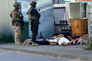 Zwłoki mężczyzny w Nadarzynie. Wielka akcja policji