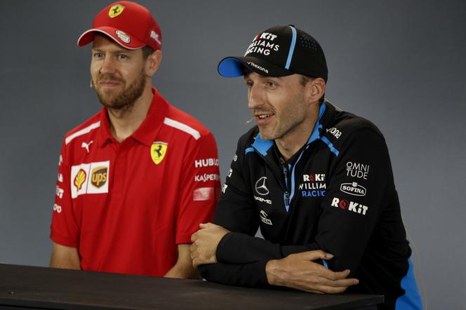 Robert Kubica, Sebastian Vettel