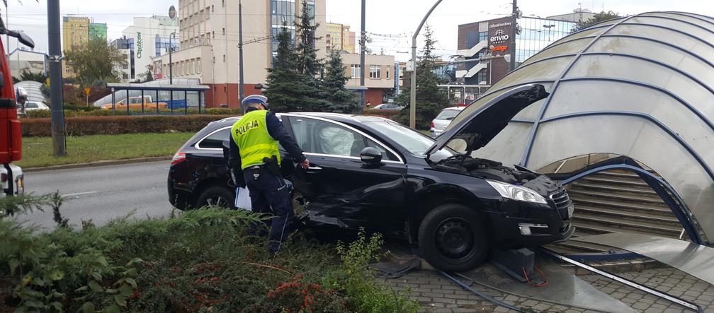 Poważny wypadek na Rondzie Jagiellonów w Bydgoszczy
