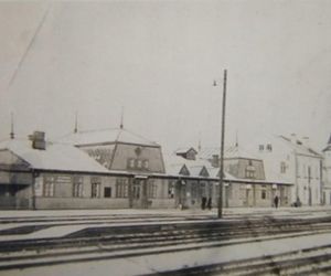 Dworce kolejowe w woj. lubelskim 100 lat temu