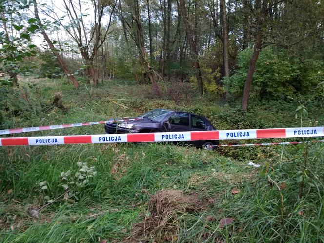 Tarnów. Kierowca zaparkował tuż nad potokiem. Co tam się stało?