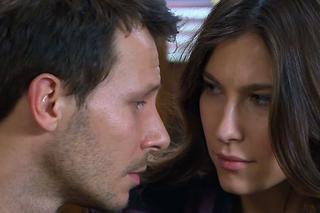 Barwy szczęścia, odc. 2062. Franek (Mateusz Banasiuk), Regina (Kamila Kamińska)