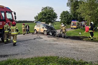 Narzeczeni zginęli w strasznym wypadku w województwie warmińsko-mazurskim