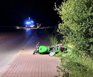 Wjechał motocyklem w łosia! Wielka tragedia, 18-latek nie miał szans