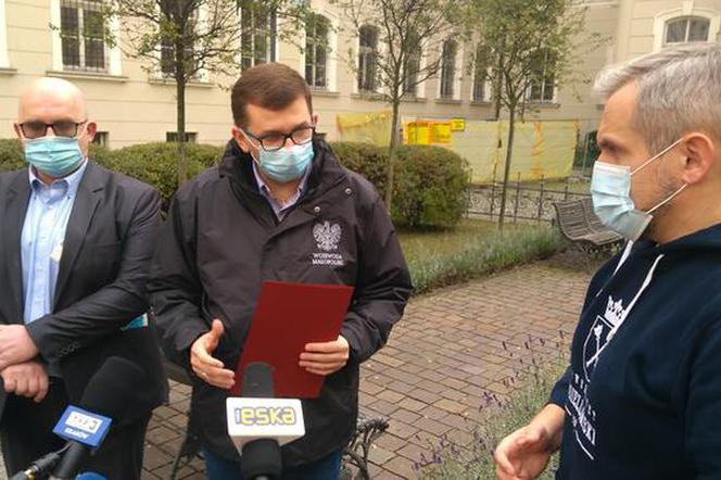 Dwa szpitale tymczasowe w Krakowie - przy ul. Kopernika i w hali EXPO