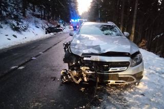 31-letni kierowca zmarł w szpitalu 