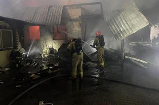 Pożar stadniny pod Bydgoszczą! Na miejscu blisko 80 strażaków [ZDJĘCIA]