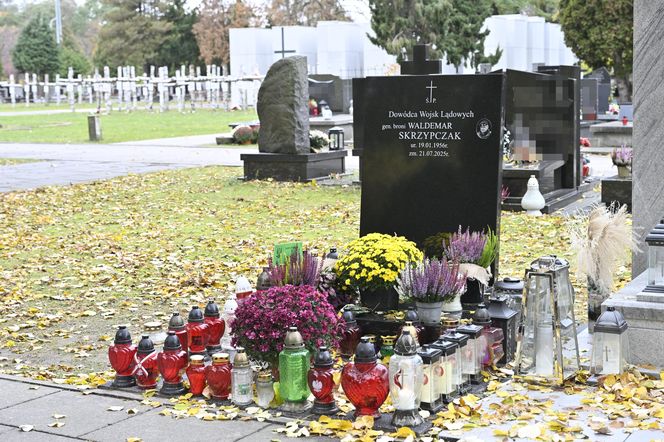 Oto grób gen. Waldemara Skrzypczaka