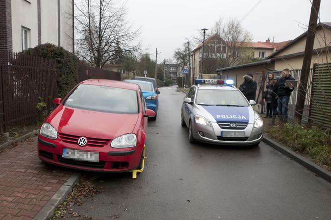 BLOKADA NA PRYWATNYM SAMOCHODZIE ANDRZEJA DUDY.