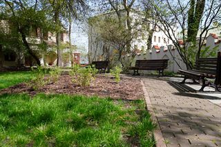 Klimatyczne miejsce w centrum Lublina - skwer im. bł. ks. Antoniego Zawistowskiego 