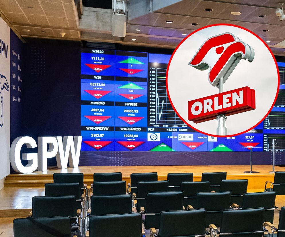 Orlen na giełdzie
