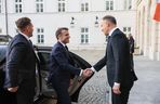 Andrzej Duda i Emmanuel Macron