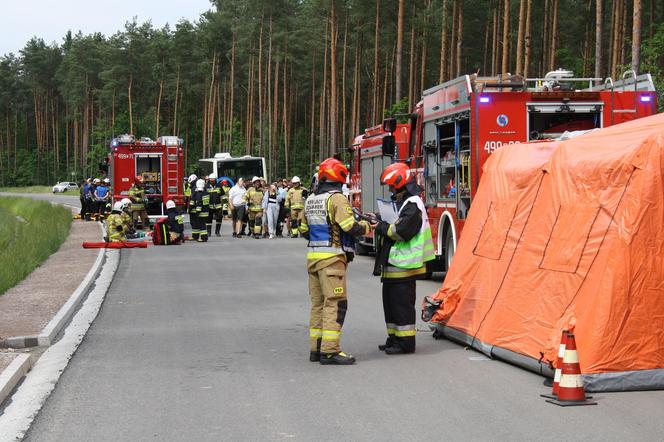 Ćwiczenia służb ratowniczych w Starachowicach (czerwiec 2024)