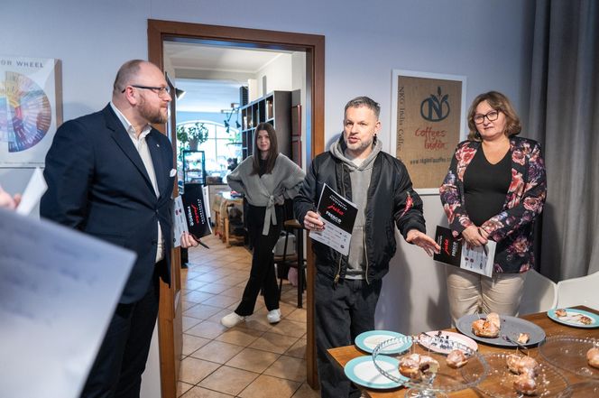 Plebiscyt na najlepszego pączka w Toruniu. Spotkanie w palarni kawy Fonte