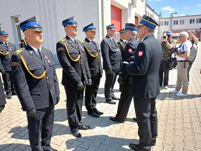 Akty nadania wyższych stopni służbowych odebrało w tym roku 21 strażaków z Komendy Miejskiej PSP w Siedlcach