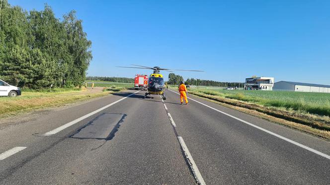 Dłużniewo. Motocykl roztrzaskany na kawałki! 33-latek zginął przez innego kierowcę [ZDJĘCIA]